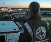 Sanitätsdienst Foto: Sanitätsdienst bei Open Air Party